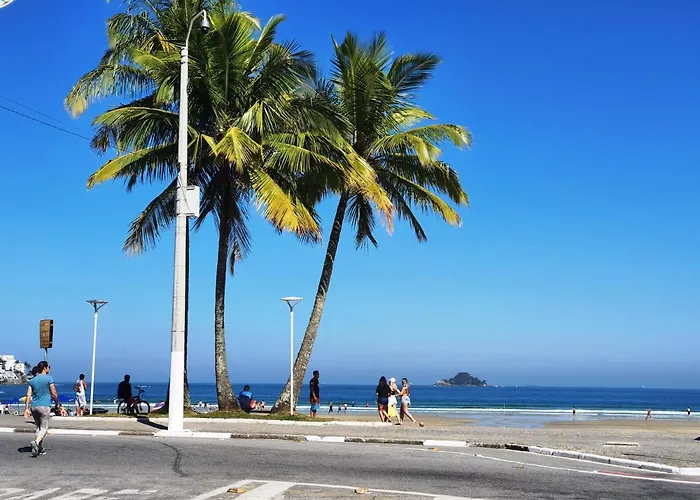 Jequiti-Mar Apto Aconchegante Na Enseada Guarujá
